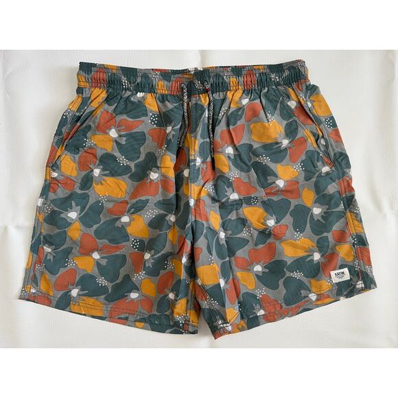 Katin Men's‎ Xander Volley Elastic Swim Trunks size Large Beach Summer - Picture 2 of 13